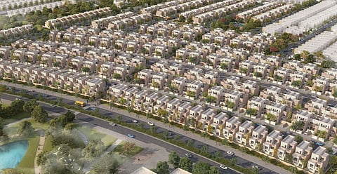 رسم تصوُّري لمشروع ضاحية الفرسان