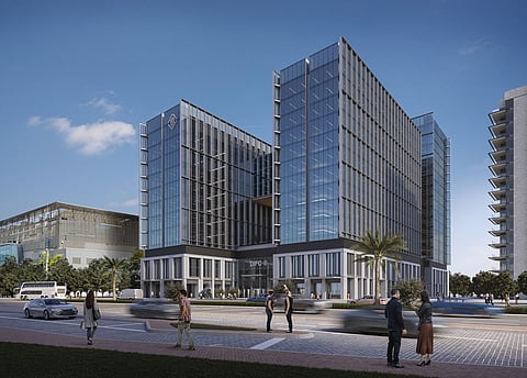نموذج مشروع "DIFC Square" الجديد في قلب الحي المالي بدبي