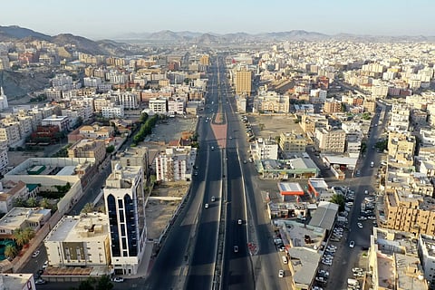 إحدى المناطق بالمدينة المنورة