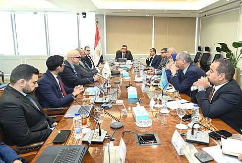 اجتماع وزير الإسكان المصري ومسؤولي منصة "مصر العقارية"