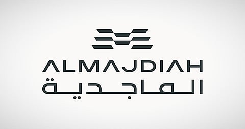 شعار شركة "دار الماجد العقارية"