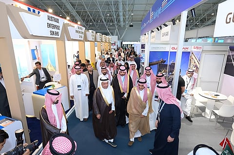 نائب وزير البلديات والإسكان خلال افتتاحه النسخة 35 من معرض البناء السعودي