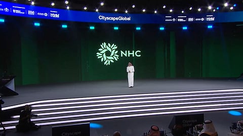 خلال كلمة محمد البطي الرئيس التنفيذي لشركة NHC ضمن فعاليات سيتي سكيب العالمي