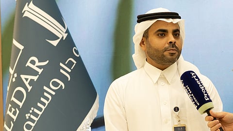 محمد بن عبد الله العثيم، رئيس مجلس إدارة شركة "ليدار للاستثمار" خلال لقائه مع "بروبرتي ميدل إيست"