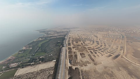 صورة جوية للمخطط