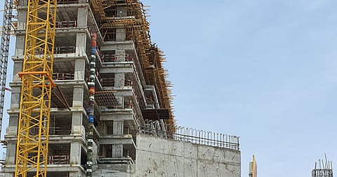 أحد مشاريع البناء