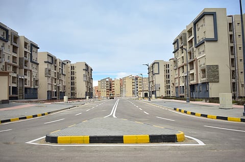 أحد مشاريع مبادرة سكن لكل المصريين