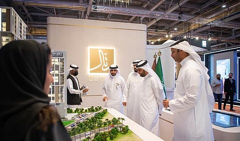 مشاركة شركة "رتال" بأحد المعارض العقارية