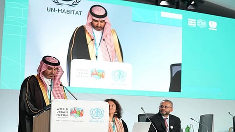 خلال فعاليات المنتدى الحضري العالمي الـ13 بباكو