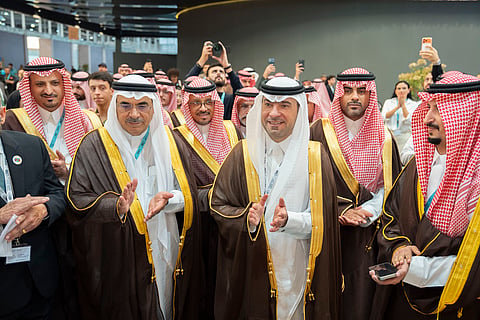 وزير البلديات والإسكان الأستاذ ماجد الحقيل والوفد السعودي المشارك بالمنتدى الحضري العالمي في باكو