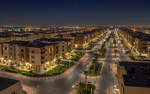 أحد المشاريع السكنية في السعودية