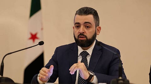وزير الإدارة المحلية والبيئة في سوريا محمد عنجراني