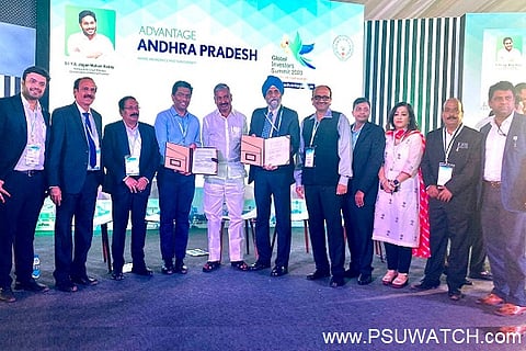 PFC signs MoU with Govt of AP at Global Investors Summit 2023