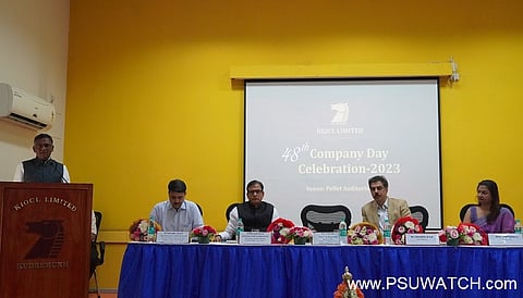 KIOCL celebrates its 48th foundation day at corporate office