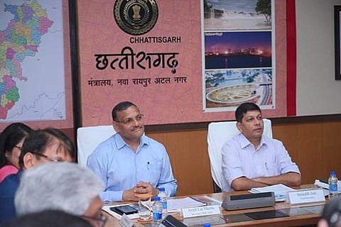 Coal Secretary holds review meetings with state government & railway officials in Chhattisgarh