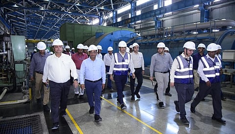 Director (Operations) visits NTPC Mouda for quarterly performance and station review