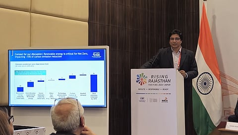 IREDA CMD highlights Rajasthan’s renewable energy potential at Rising Rajasthan Summit