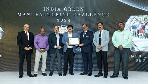 Balmer Lawrie wins a Silver Award at India Green Manufacturing Challenge 2024