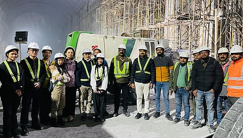 Bhutanese delegation visits THDC's Vishnugad-Pipalkoti Hydro Electric Project