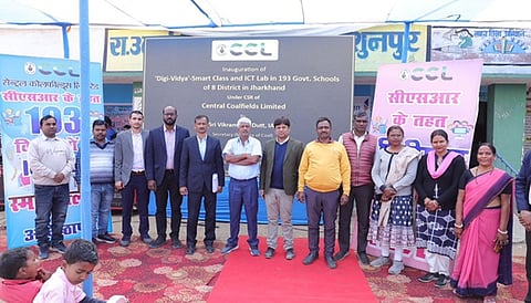 Coal Secretary inaugurates Smart Classrooms under CIL’s CSR initiative