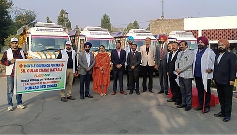 CSR: REC donates Mobile Medical Units to strengthen healthcare services in Punjab