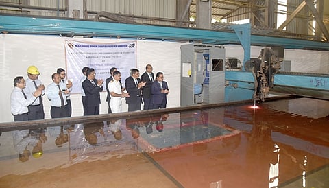 MDL commences production of AIP plug for Indian Navy’s Scorpene-Class Submarines