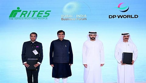 RITES, DP World sign MoU to boost logistics and infra development
