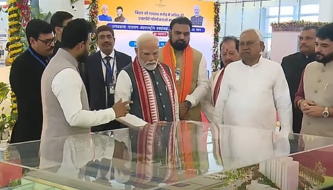 PM Modi inaugurates new Terminal at Patna Airport