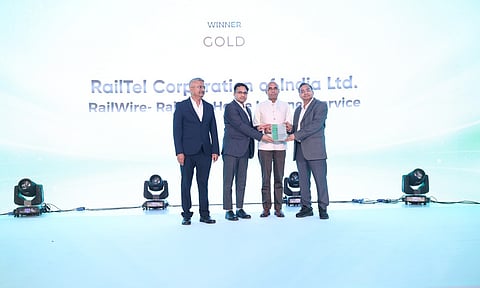 RailTel honoured with ET Government PSU Leadership & Excellence Award 2025 for bridging digital divide