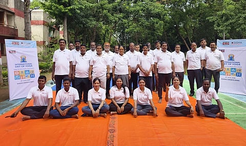 OMC observes International Day of Yoga 2025 across all its mining regions