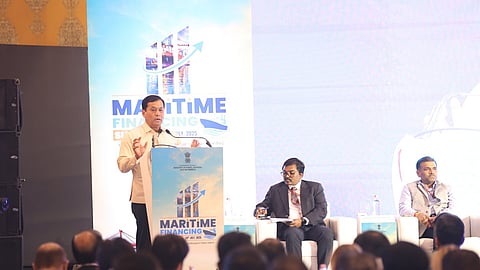 Alt="Indian ports' average turnaround time reduced to less than one day: Sonowal"