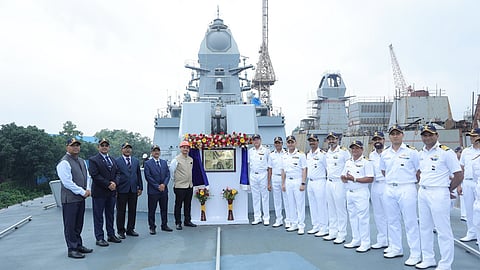 GRSE delivers advanced stealth frigate ‘Himgiri’ to Indian Navy