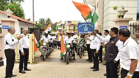 Har Ghar Tiranga: AAI’s Regional HQ-NER leads Tiranga bike rally