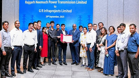 REC arm hands over Rajgarh Neemuch Power transmission SPV to GR Infraprojects