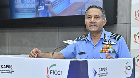 Air Marshal Bharti urges complete Indigenisation in defence manufacturing at Aero Tech India 2025