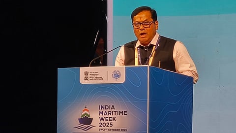 MoUs worth over Rs 12 lakh crore signed at India Maritime Week: Sonowal