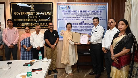 NTPC Bongaigaon signs MoA for 6-bedded Burn ICU and TB Nutritional Support Programme in Kokrajhar