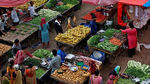 Alt="vegetable market in india"