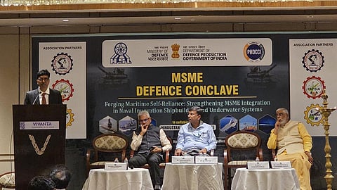 HSL hosts MSME Defence Conclave to boost participation in maritime sector
