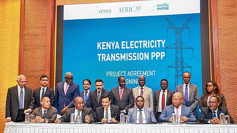 Power Grid, Africa50 sign PPP Agreement for transmission projects in Kenya