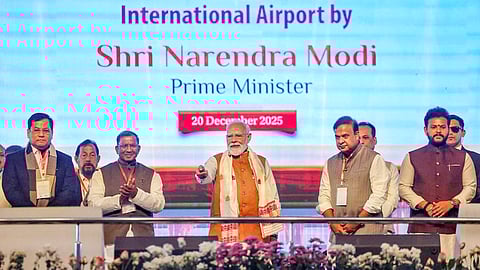 PM inaugurates Rs 4,000 crore new terminal of Guwahati airport