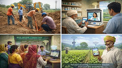 Alt="BharatNet Phase III: Bridging Rural India's Digital Chasm for a Viksit Bharat"
