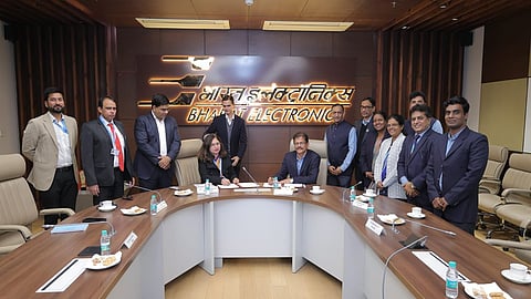 BEL, HSCC Sign MoU to Collaborate on Healthcare Manufacturing and Services