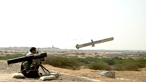 DRDO successfully flight-tests man-portable anti-tank guided missile with top-attack capability