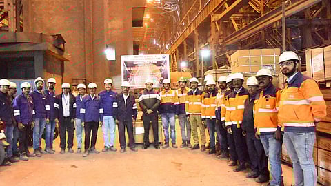 SAIL's Rourkela Steel Plant sets new record in steel ladle lining life