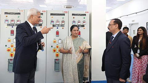 Delhi CM inaugurates DMRC’s new electric receiving sub station at Park Street
