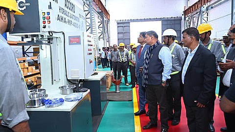 BEML commissions robotic welding cell, HMV axle assembly shop at KGF