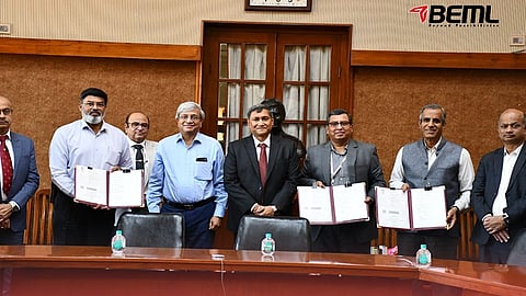 BEML enters tripartite research collaboration with IISc Bengaluru, FSID