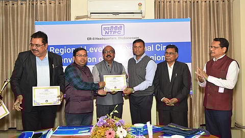 NTPC Bongaigaon team wins Regional Professional Circle Award for Digital Innovation Initiative
