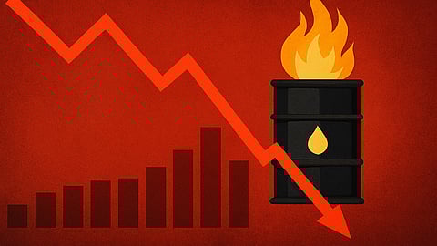 Stock markets dive over 3% as boiling crude oil prices, weak global trends weigh on sentiments